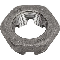 Корончатая гайка ЦКИ DIN937 М30x1.5, низкая, 17H, Б/П, SW 46, 1 шт. 11466