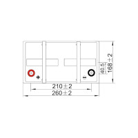 Тяговый аккумулятор для лодочного электромотора литиевый WBR (LiFePO4) MBLi12-75 WBR УТ-00000453