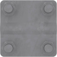 Соединитель крестовой для прутка DKC, D10 мм NG3109