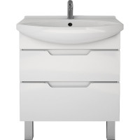 Тумба Dreja eco Laguna Plus 75, белая 99.0106
