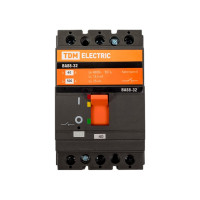 Автоматический выключатель TDM ELECTRIC ВА88-32, 3Р, 40А, 25кА SQ0707-0004