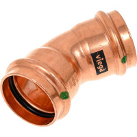 Угол Viega BB 45 Profipress, c SC-Contur, 35 мм, медь 292379