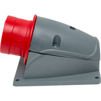 Стационарная вилка IEK ССИ-515 16А-6ч/200/346-240/415В 3Р+РЕ+N IP44 MAGNUM PSN52-016-5