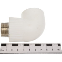 Угольник TEBO PPR комбинированный, 32x3/4 НР 030030610