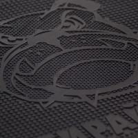 Коврик SUNSTEP резиновый, 40х60 см, Вытирайте ноги!, черный 31-035