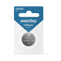 Литиевый элемент питания Smartbuy CR2025 SBBL-2025-1B