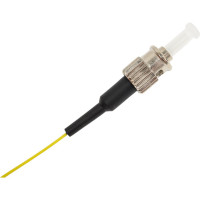 Волоконно-оптический пигтейл Hyperline FPT-B9-9-ST/UR-1M-LSZH-YL SM 9/125 OS2, ST/UPC, 1м 27874