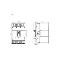 Автомат в литом копусе iskra MOD2-3NL-125 УТ-00019771