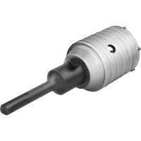 Коронка в сборе по бетону (55 мм; М22) Vertextools 222-0055