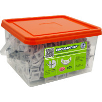Монтажная площадка для стяжки ЕВРОПАРТНЕР pds серая, конт. 250 шт. 89302