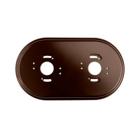 2-местная рамка Bironi rf, пластик, коричневый RF1-620-22