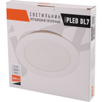 Светодиодный светильник Jazzway PLED DL7 WH Downlight 24Вт 4000К 220х26мм IP54 ДВО встраив. 5042568