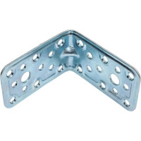 Крепёжный уголок Дверной Страж 82x82x50, цинк ДС42240