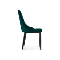 Стул Woodville Kora green/black 15096