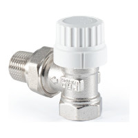 Термостатический клапан радиатора PROFACTOR угловой, с преднастройкой, 1/2 PF RVT 982