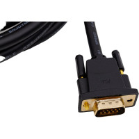 Кабель VENTION DVI-I Dual link 24+5M/VGA 15M с ферритовым фильтром - 3м. EACBI