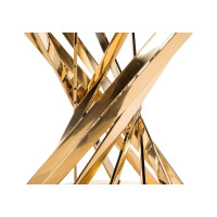 Стол Woodville Twist gold/black 11642