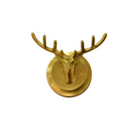 Крючок BRONZE DE LUXE настенный Олень, бронза 81152