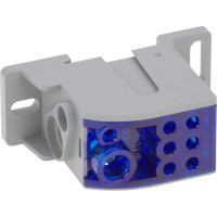 Распределительный блок INPIN 125A, 1 полюс, 8 подключений 1x35мм2, 7x16мм2 UKK125A