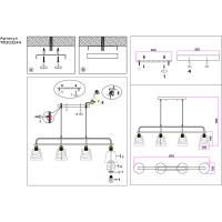 Подвесной светильник Ambrella Light TRADITIONAL TR303244