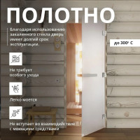 Дверь DoorWood сатин, 1900x700 мм