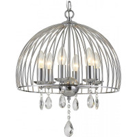 Подвесная люстра Citilux Джина Хром CL462261