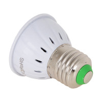 Лампа для растений INBLOOM LED, 80 светодиодов (52R+28B), Е27, 5x5х5.4см, 3.6W, PC 185-078