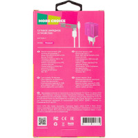 СЗУ More Choice 2USB 2.4A для Type-C 1м NC46a Pink