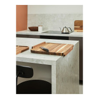 Разделочная доска Smart Solutions Fix&Cut, 46x36 см, акация SS00008