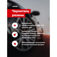 Чернитель резины автомобиля / чернитель шин авто Rotae, 0,25 л Complex 1128025