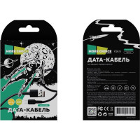 Дата-кабель More Choice USB 2.0A для micro USB TPE 1м K14m Black