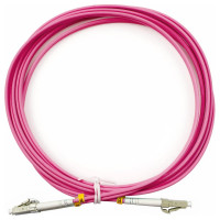Оптический шнур Cabeus duplex lc-lc 50/125 mm om4 3м lszh FOP-50-OM4-LC-LC-3m