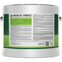 Масло Dufa ООО "Мефферт Продакшн" Wood OIL Terraсe бесцветный, 9 л МП00-011520