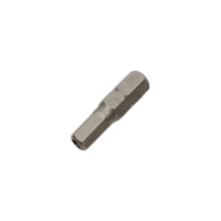Бита шестигранник с отверстием HEX-HOLE 5.0x25 мм, 4 шт ЦКИ 39814