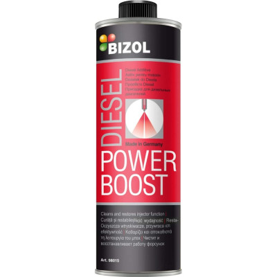 Комплексная присадка для дизельного топлива Bizol Diesel Power Boost 98015