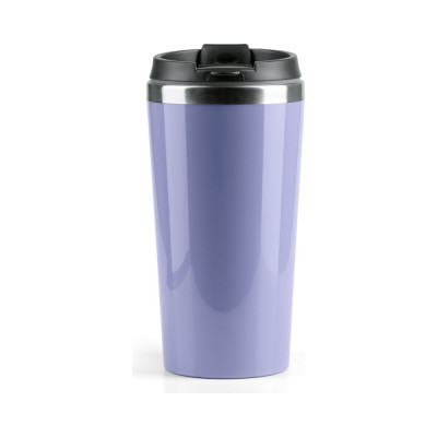 BAROUGE Термобутылка сиреневая из нержавеющей стали с крышкой на резьбе Travel Tumbler, 400 мл BT-055/30 BT-055 400 мл/сиреневый/стакан