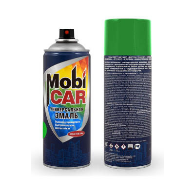 Mobicar Эмаль универсальная 520 мл RAL 6029 зеленый глянцевый 0505-6029 MC
