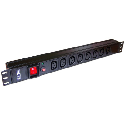 Блок розеток TWT TWT-PDU19-10A8C13