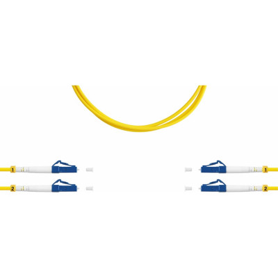 TopLAN Патч-корд оптический , дуплексный, LC/UPC-LC/UPC, 657A1, 120 м, DPC-TOP-657A1-LC/U-LC/U-120