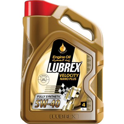 Синтетическое моторное масло LUBREX VELOCITY NANO PLUS 5W-40 869796