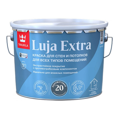 Краска для стен и потолков Tikkurila luja extra 700014028