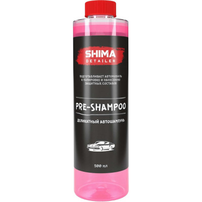 SHIMA АвтошампуньDETAILER PRE-SHAMPOO 500 мл, 4603740920155