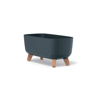 Prosperplast DGCL400 S433 Кашпо на ножках GRACIA CASE d39см 195мм h187мм антрацит 067344