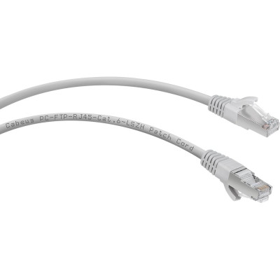 Экранированный патч-корд Cabeus PC-FTP-RJ45-Cat.6-5m-LSZH