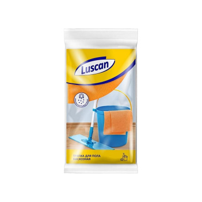 Luscan Тряпка для пола универсальная вискоза 50x60 см 550011