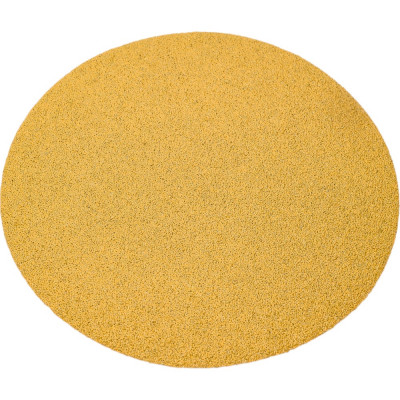 BRUSHTEX Диск абразивный с липучкой sandpaper (yellow), 150 мм, без отверстий, зерно р60, уп. 5 шт 150Y0-60