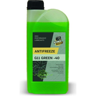 MECHANICAL BROTHERS Антифриз GREEN-40 G11 зеленый 1кг 4673725539993