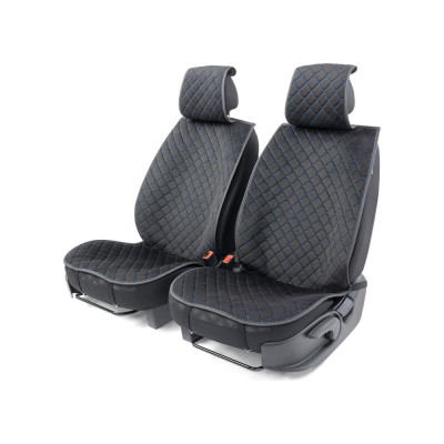 Накидки на передние сиденья CarPerformance CUS-1012 BK/BL