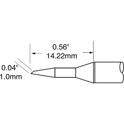 Картридж-наконечник для MFR-H1 METCAL SFP-BVL10