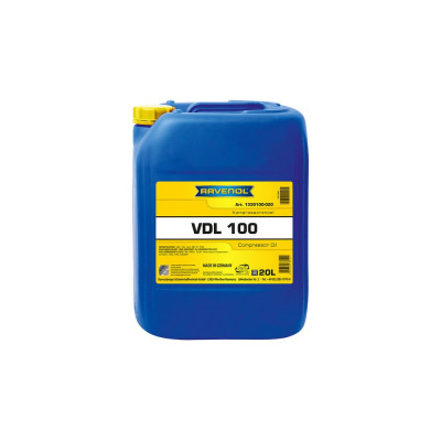 Компрессорное масло RAVENOL Kompressorenoel VDL 100 20 л 1330100-020-01-999